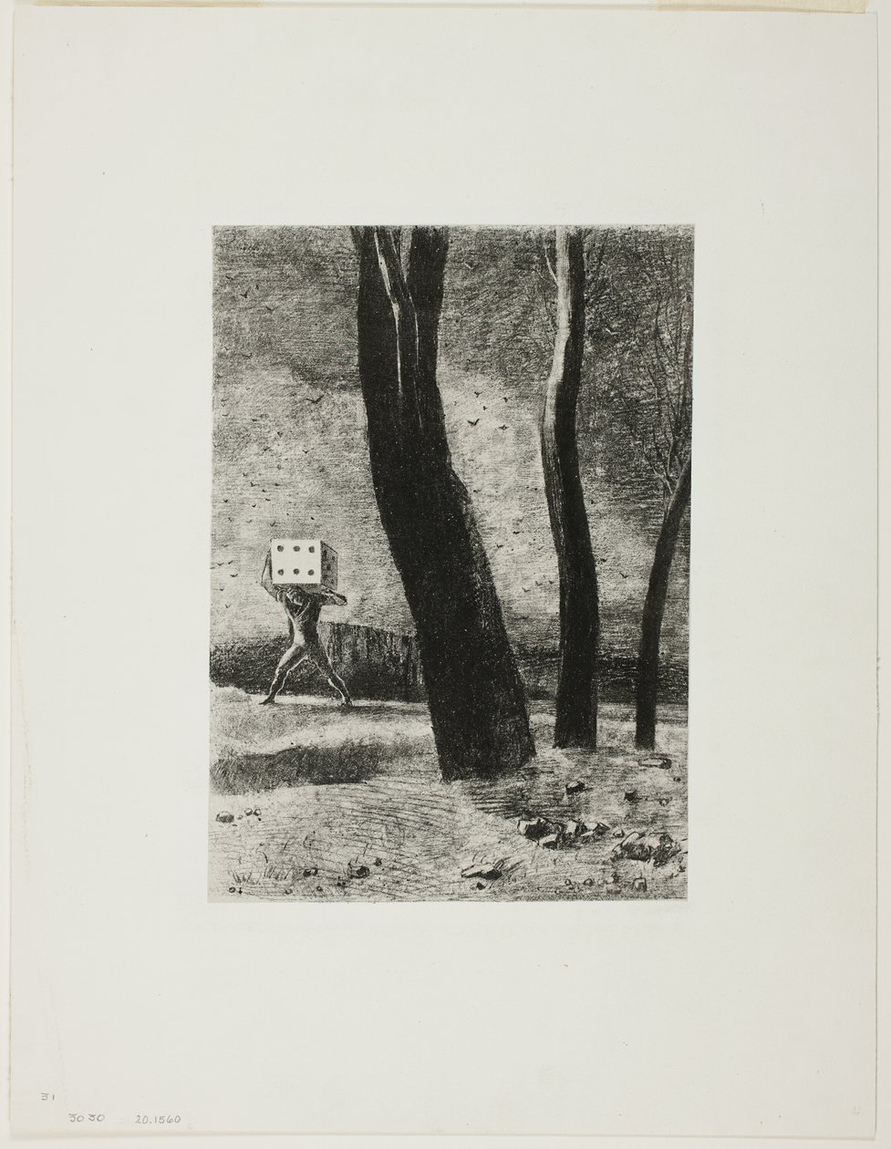 The Gambler, prato cinco de In Dreams de Odilon Redon