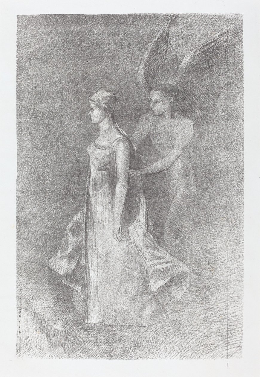 A Assombração (Hantise) de Odilon Redon