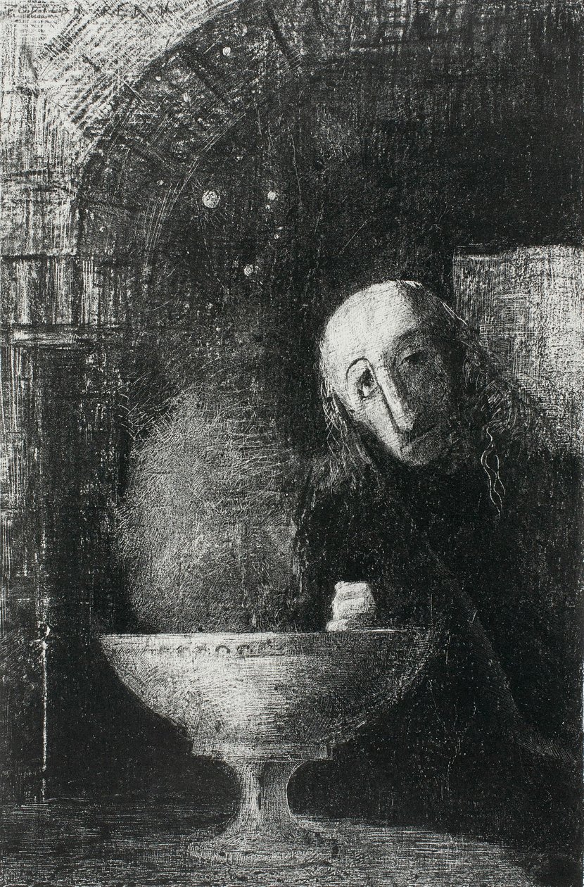 A Busca Infinita, da Noite de Odilon Redon