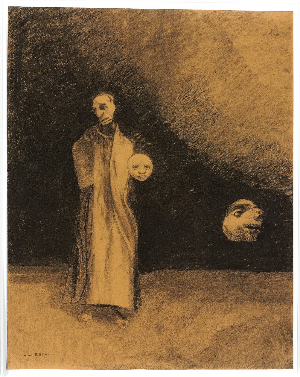O Pesadelo, 1881 de Odilon Redon