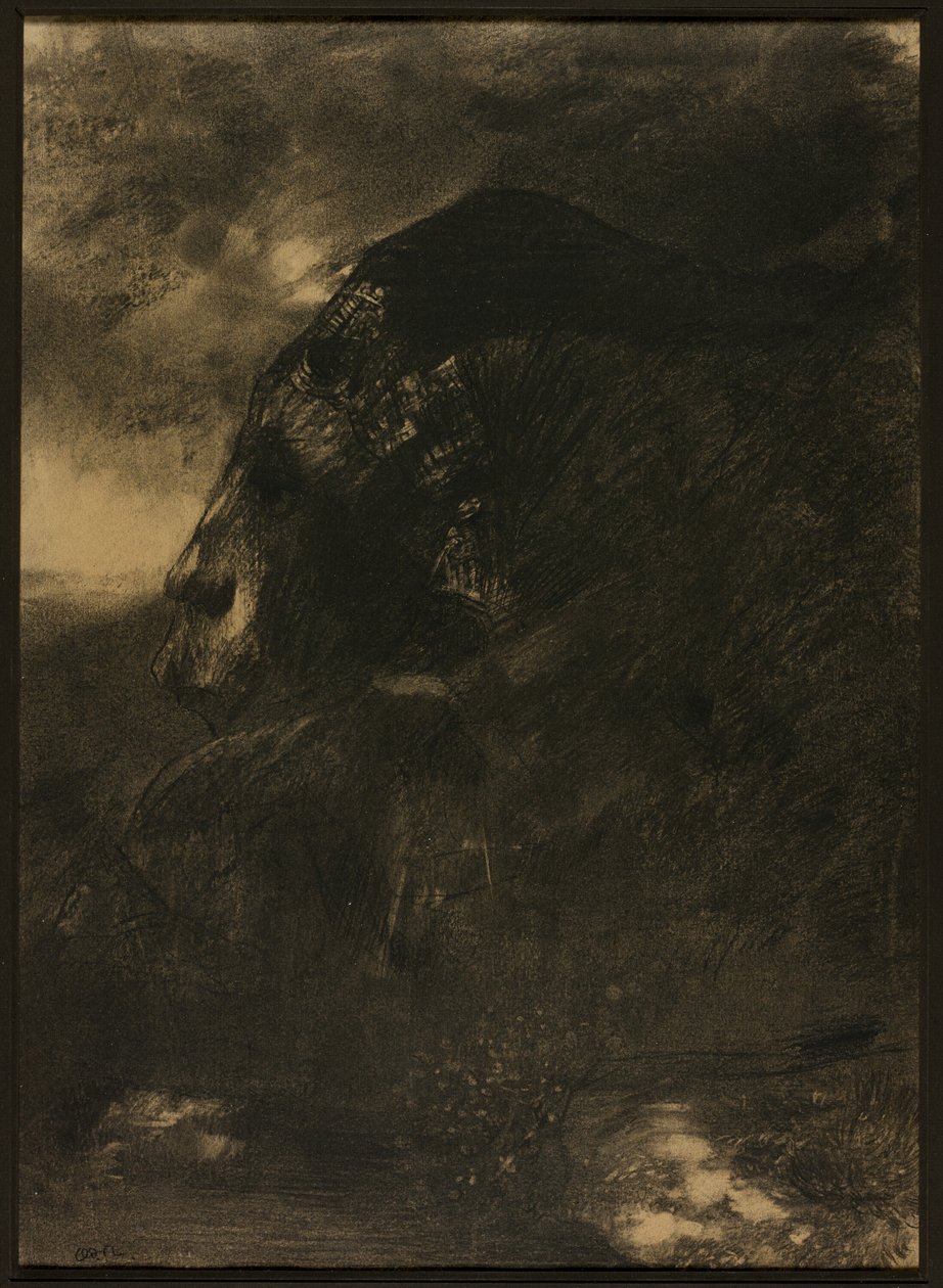 A Esfinge de Odilon Redon