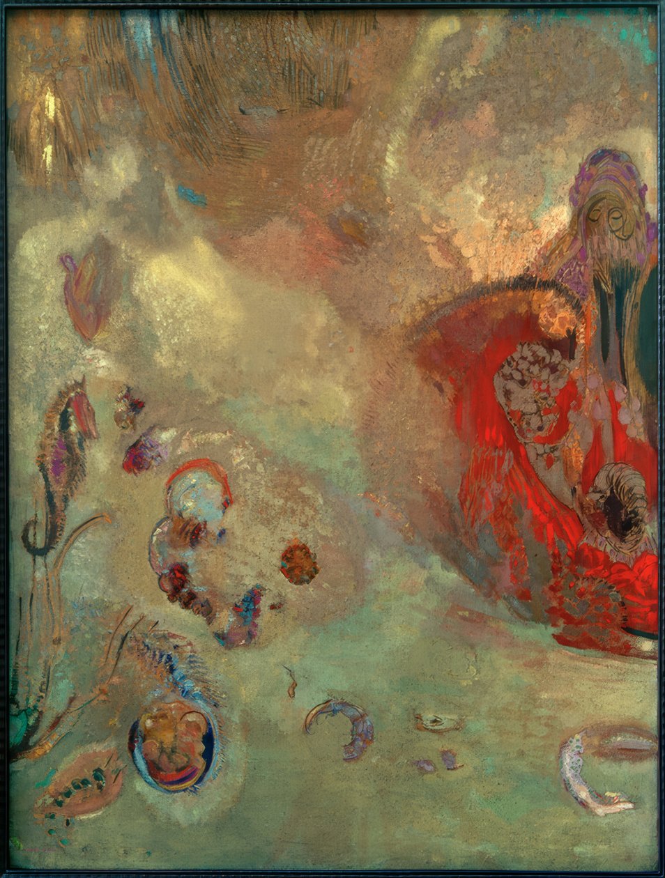Visão subaquática de Odilon Redon