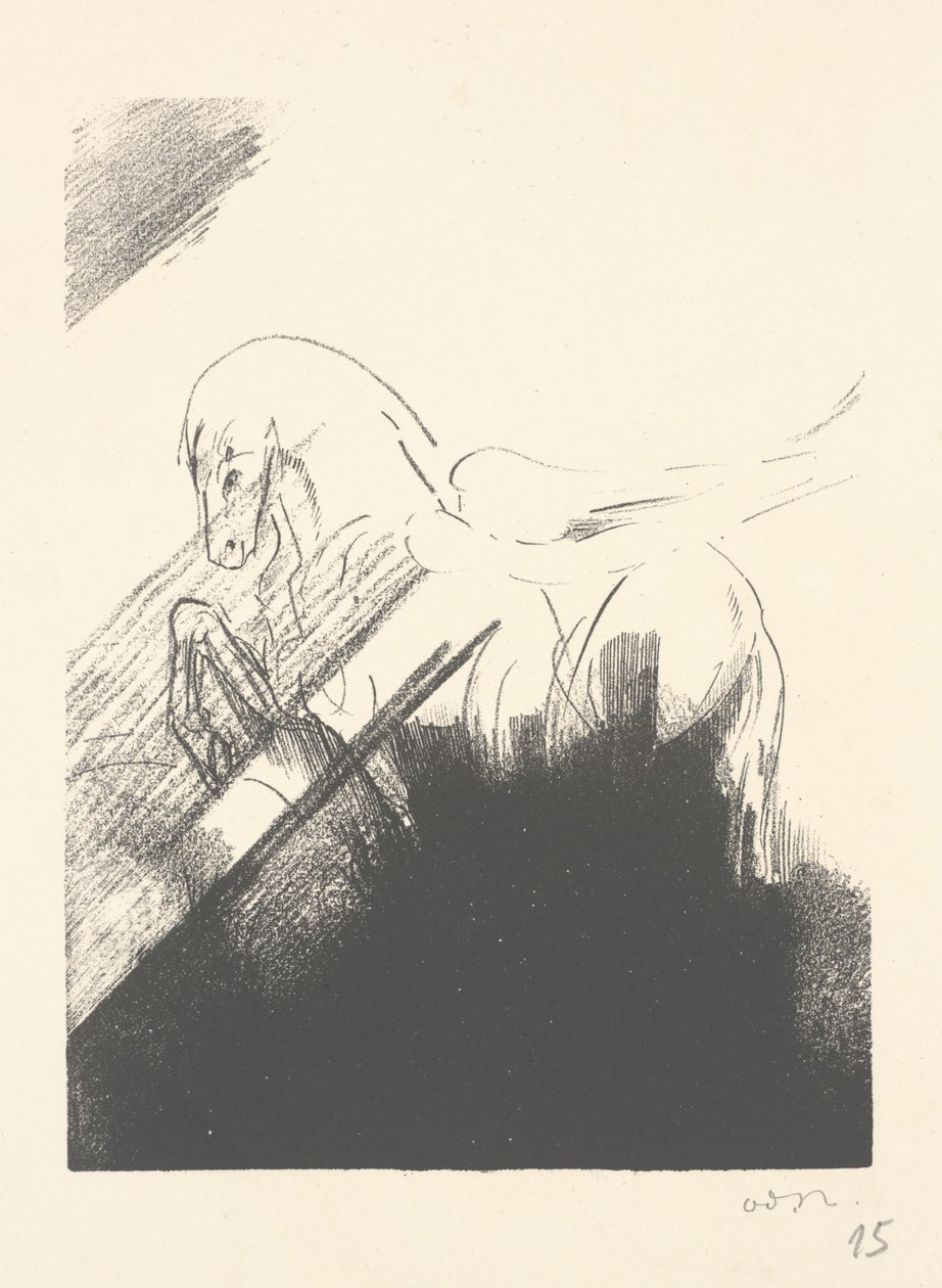 Cavalo alado de Odilon Redon