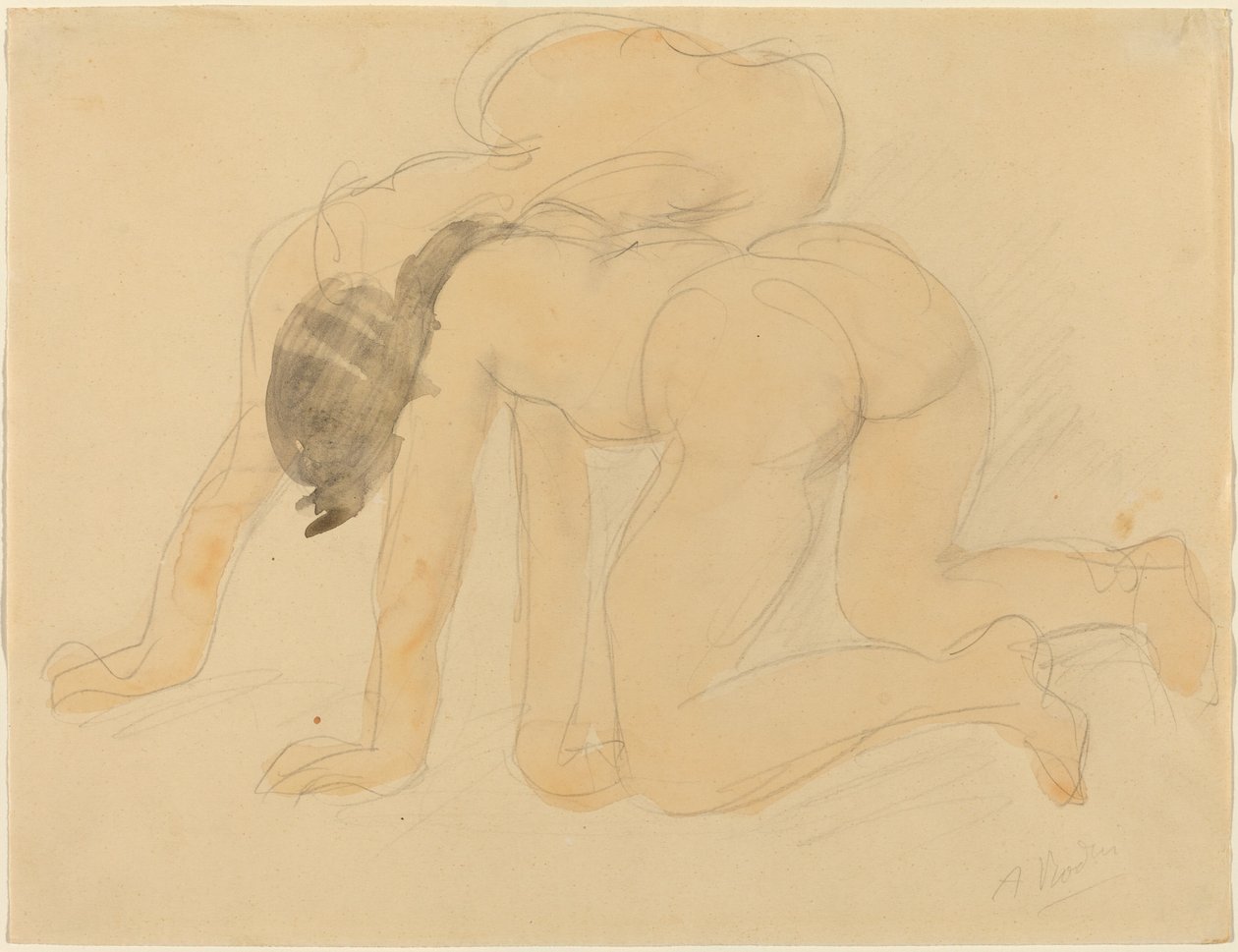 Dois nus de Odilon Roche