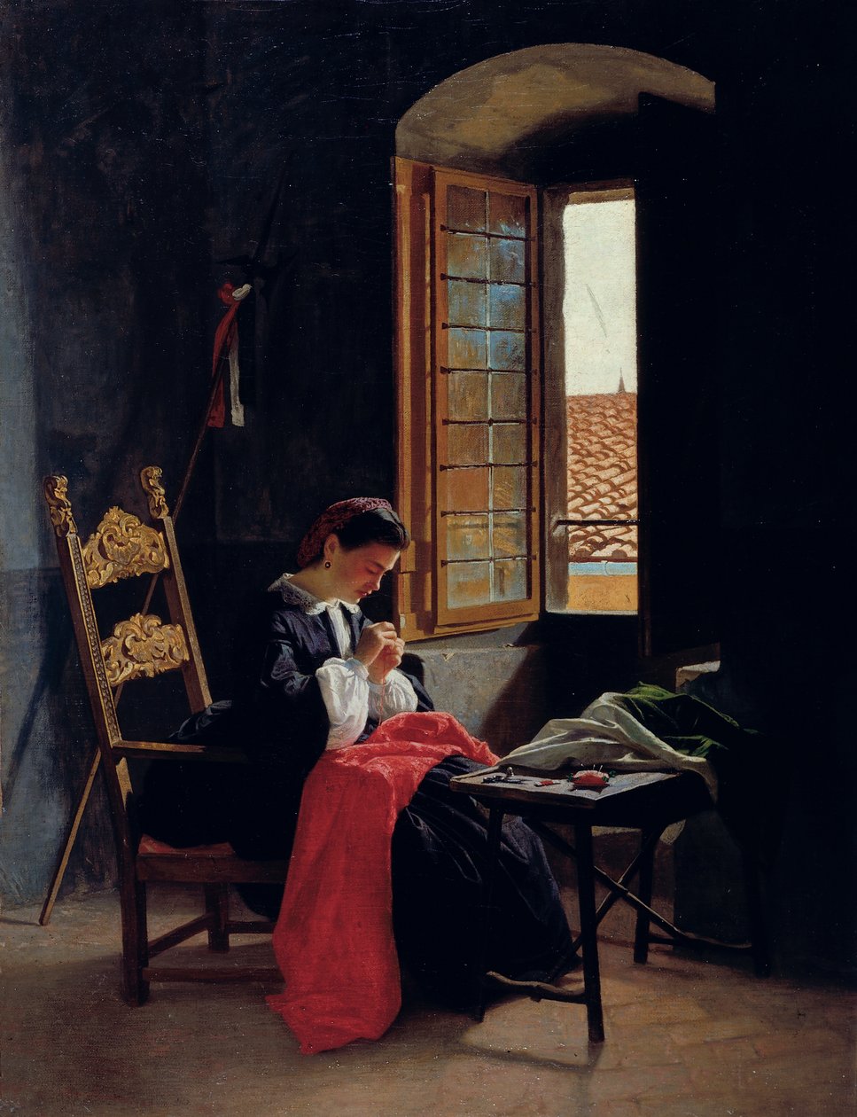 26 de abril de 1859 em Florença de Odoardo Borrani