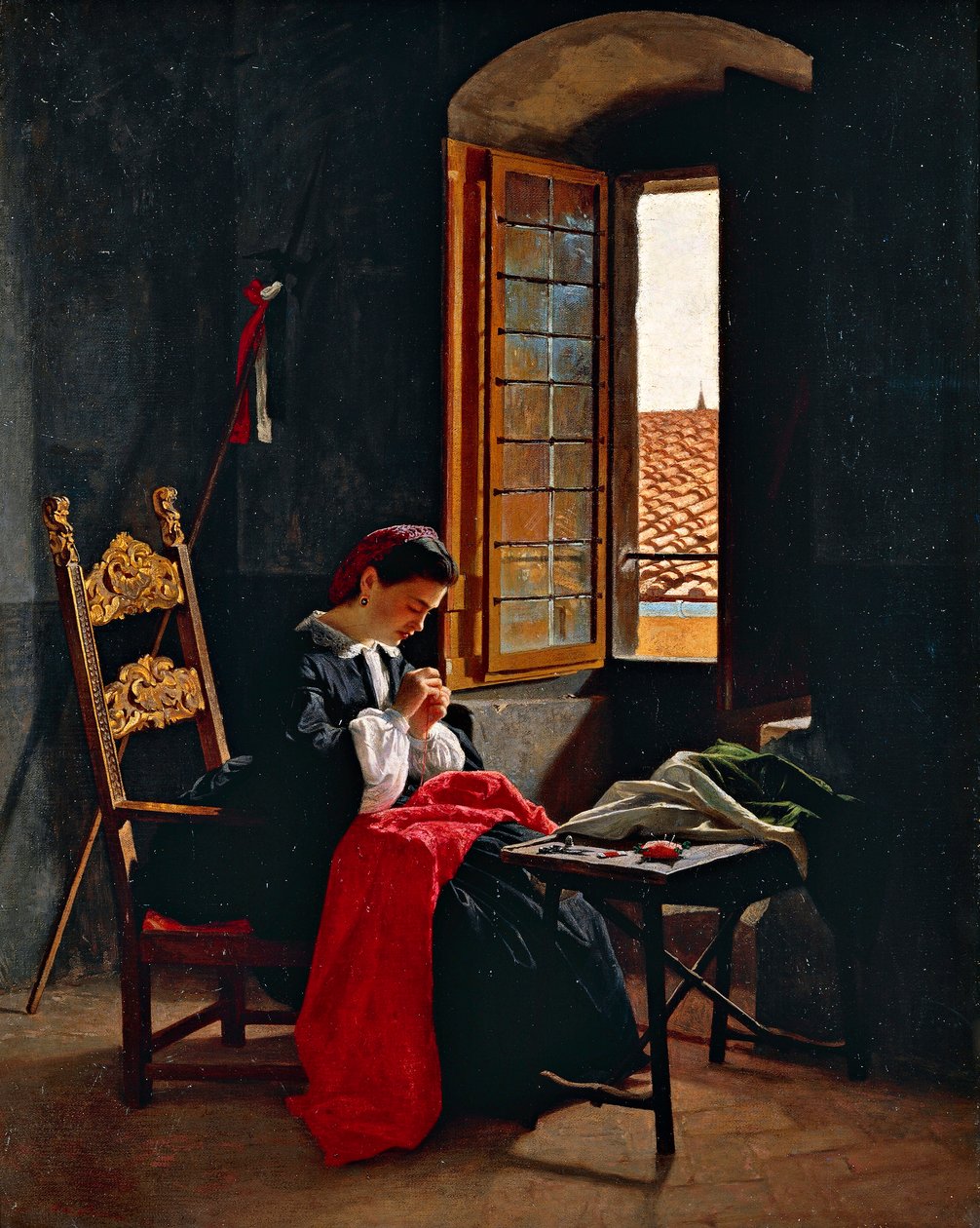 26 de Abril de 1859 em Florença de Odoardo Borrani