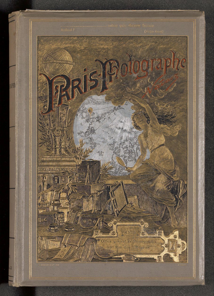 Paris-Photografar primeiro ano 1891 (título sobre o objecto) de Office général de photographie