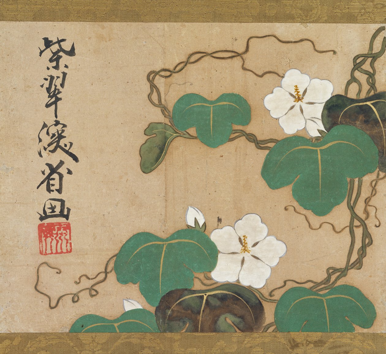 Glórias da noite de Ogata Kenzan