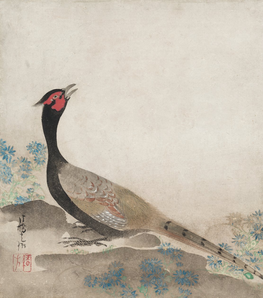 Faisão de Ogata Korin