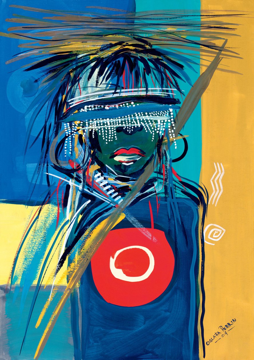 Cego para a cultura, 2004 de Oglafa Ebitari Perrin