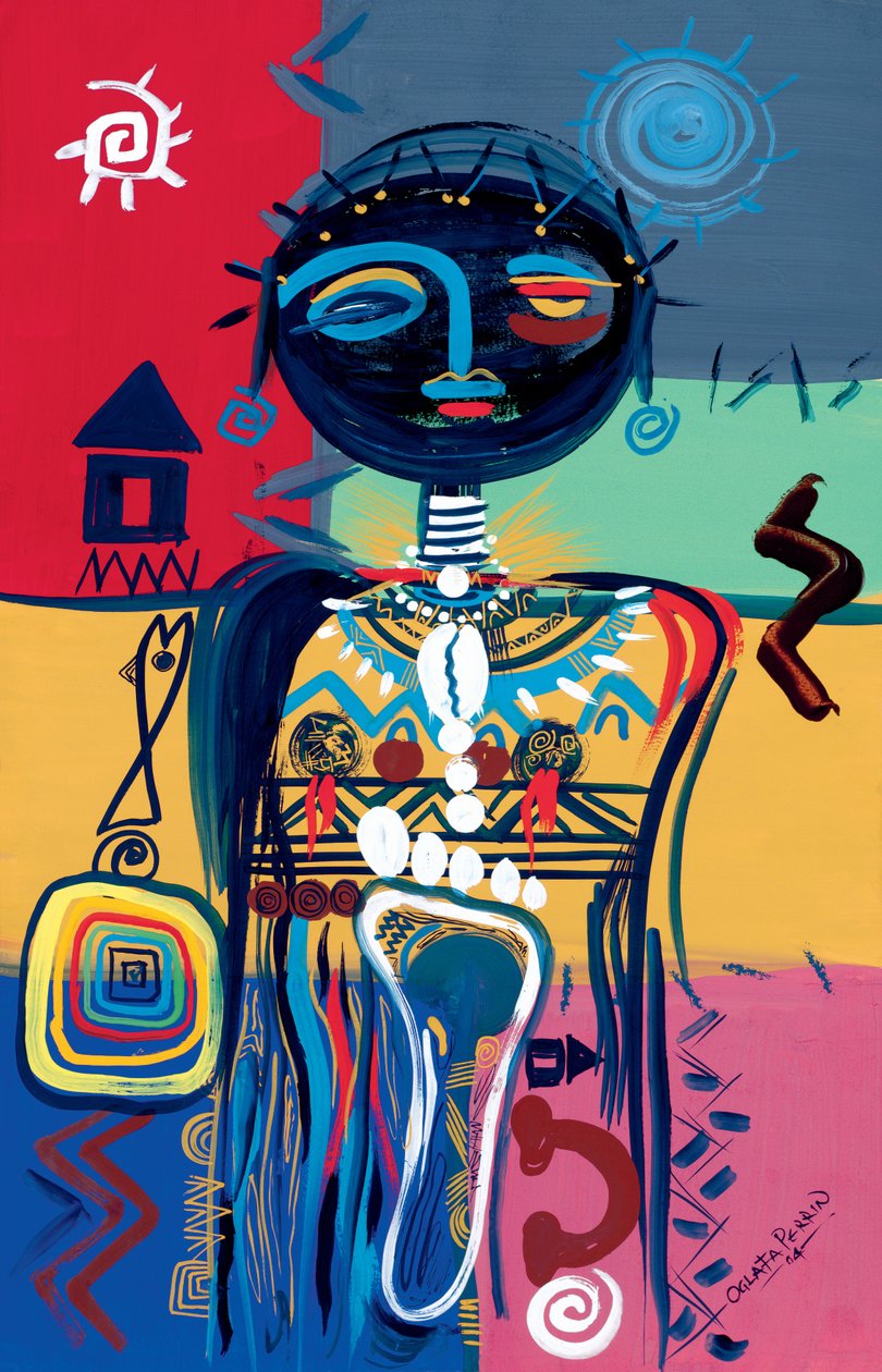 Sonhando com a África, 2004 de Oglafa Ebitari Perrin