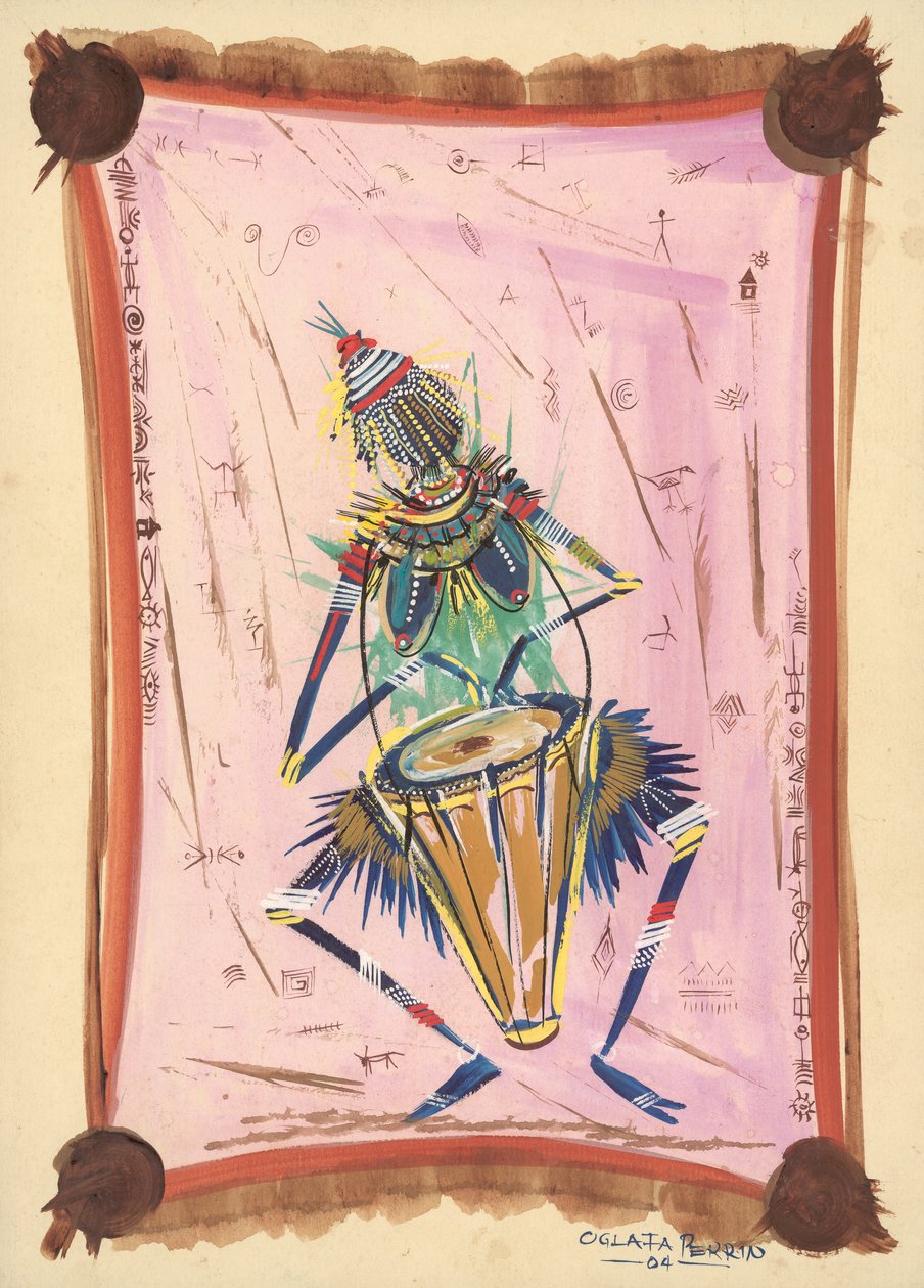 O baterista feliz, 2004 de Oglafa Ebitari Perrin