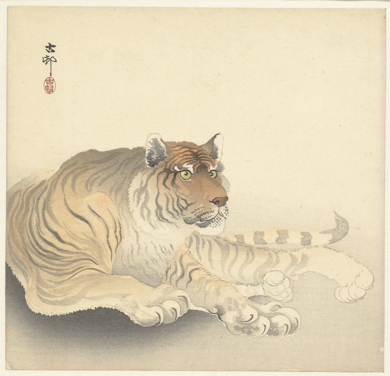 Tigre de Ohara Koson