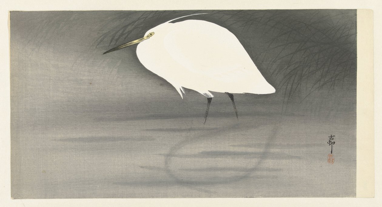 Egret de Ohara Koson