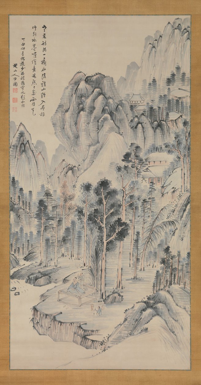 Templo Shorinji, 1817. de Okada Beisanjin