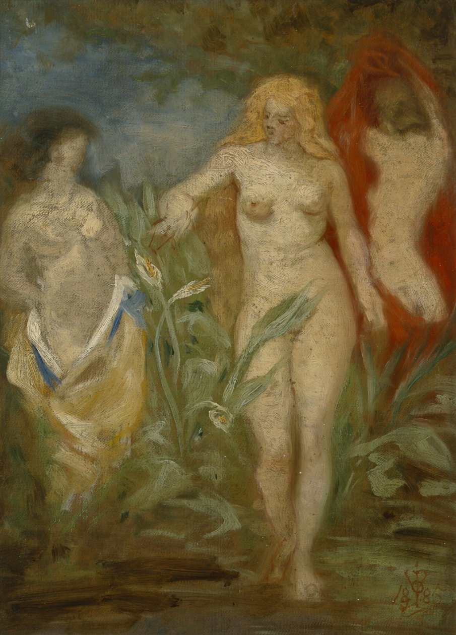 Garotas Ninfas de Olaf Isaachsen