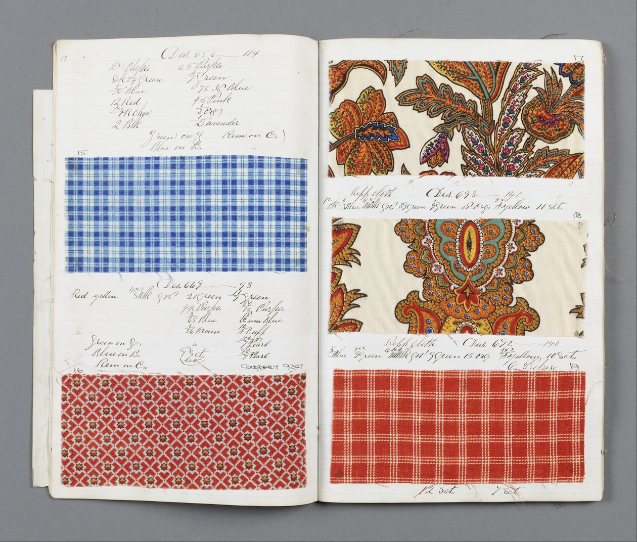 Livro de amostra da impressora de Old Pacific Print Works