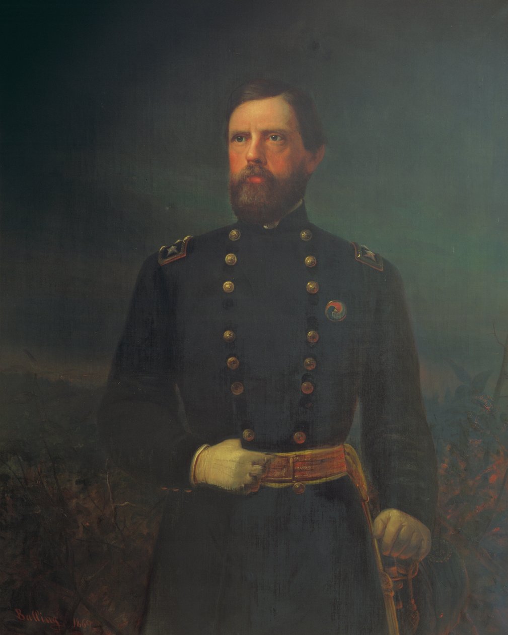 Retrato de John Fulton Reynolds de Ole Peter Hansen Balling