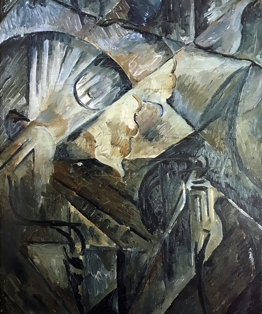 Paisagem urbana de aterro de Olga Rozanova