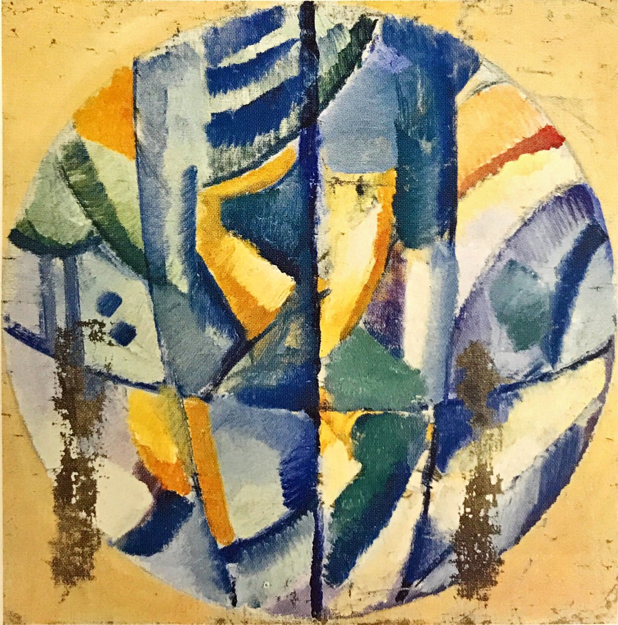 Composição de cores de Olga Rozanova