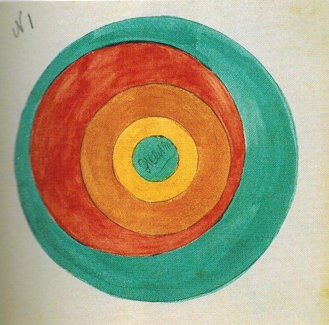 . Pintura a cores. Esboço. de Olga Rozanova