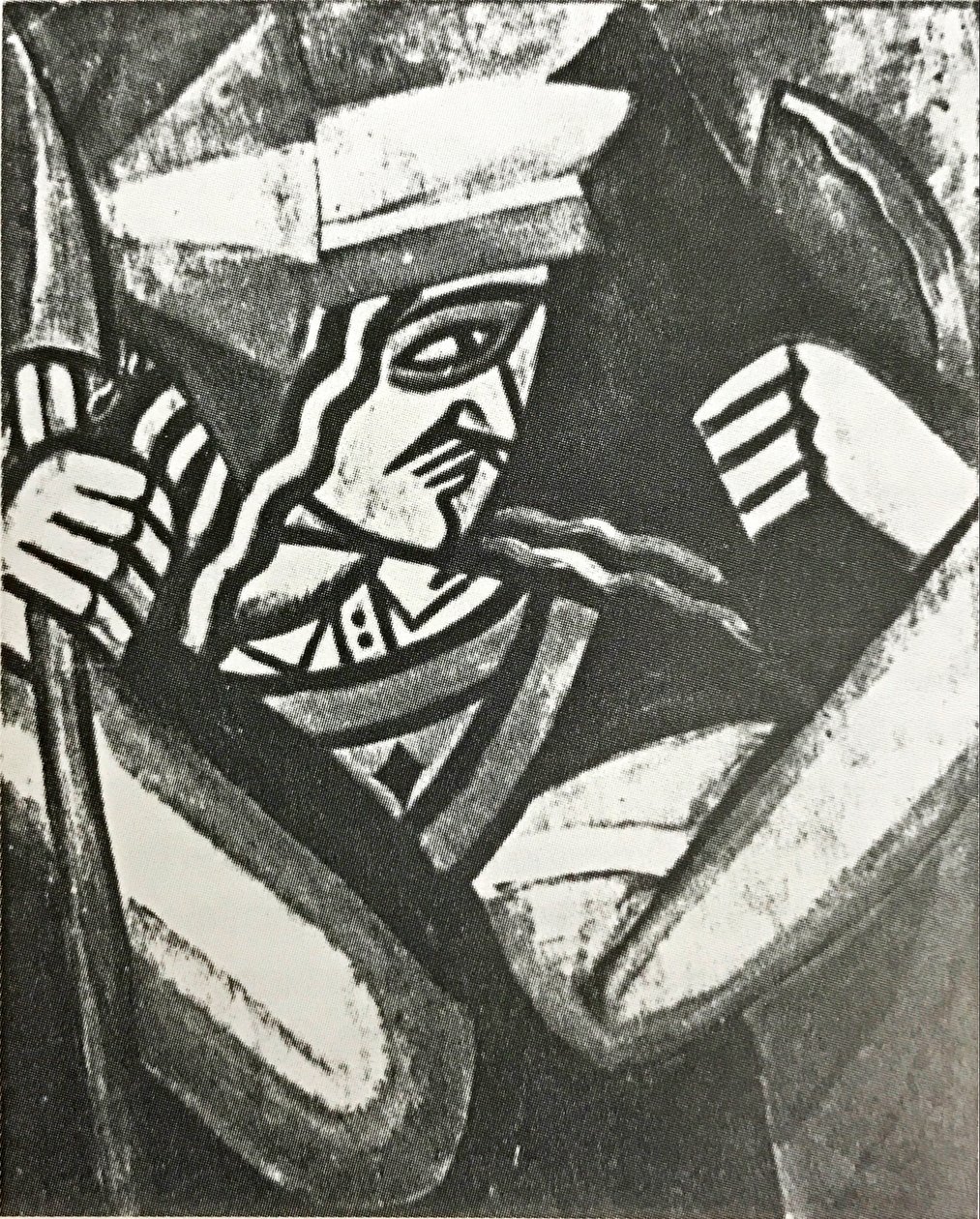 Jack de diamantes de Olga Rozanova