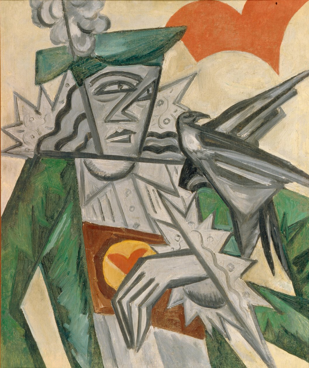 Valete de Copas, 1913-1914 de Olga Rozanova