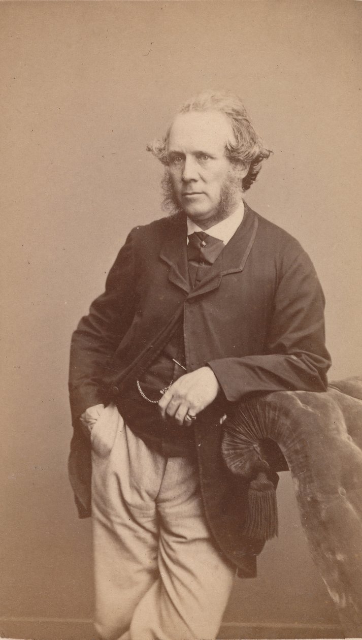 William Powell Frith, década de 1860. de Oliver François Xavier Sarony