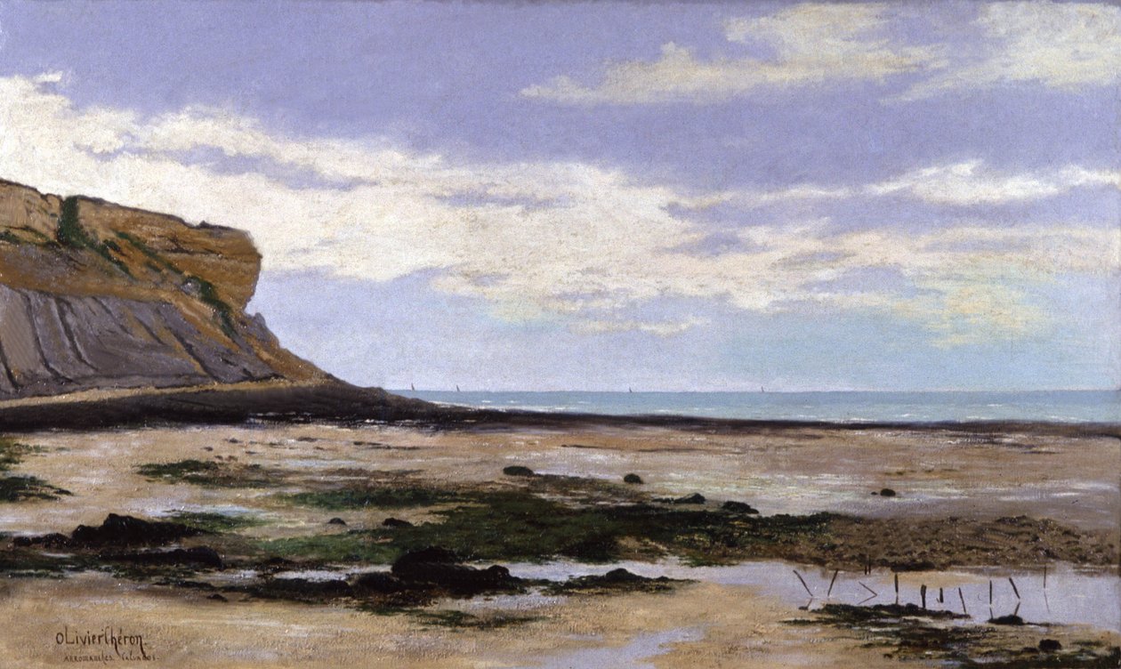 Avranches, França, c.1900 (pintura) de Olivier Cheron