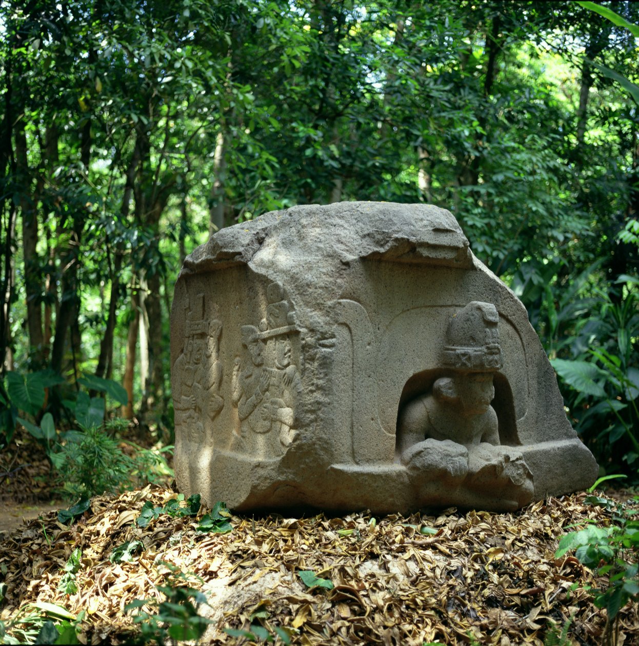 Altar 5, período pré-clássico de Olmec