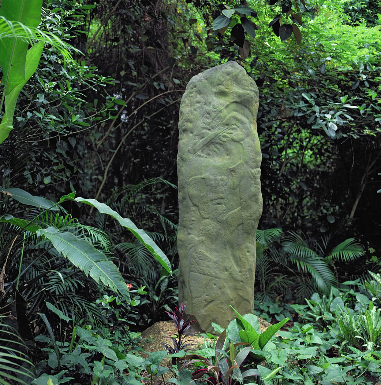 Monumento 63, período pré-clássico de Olmec