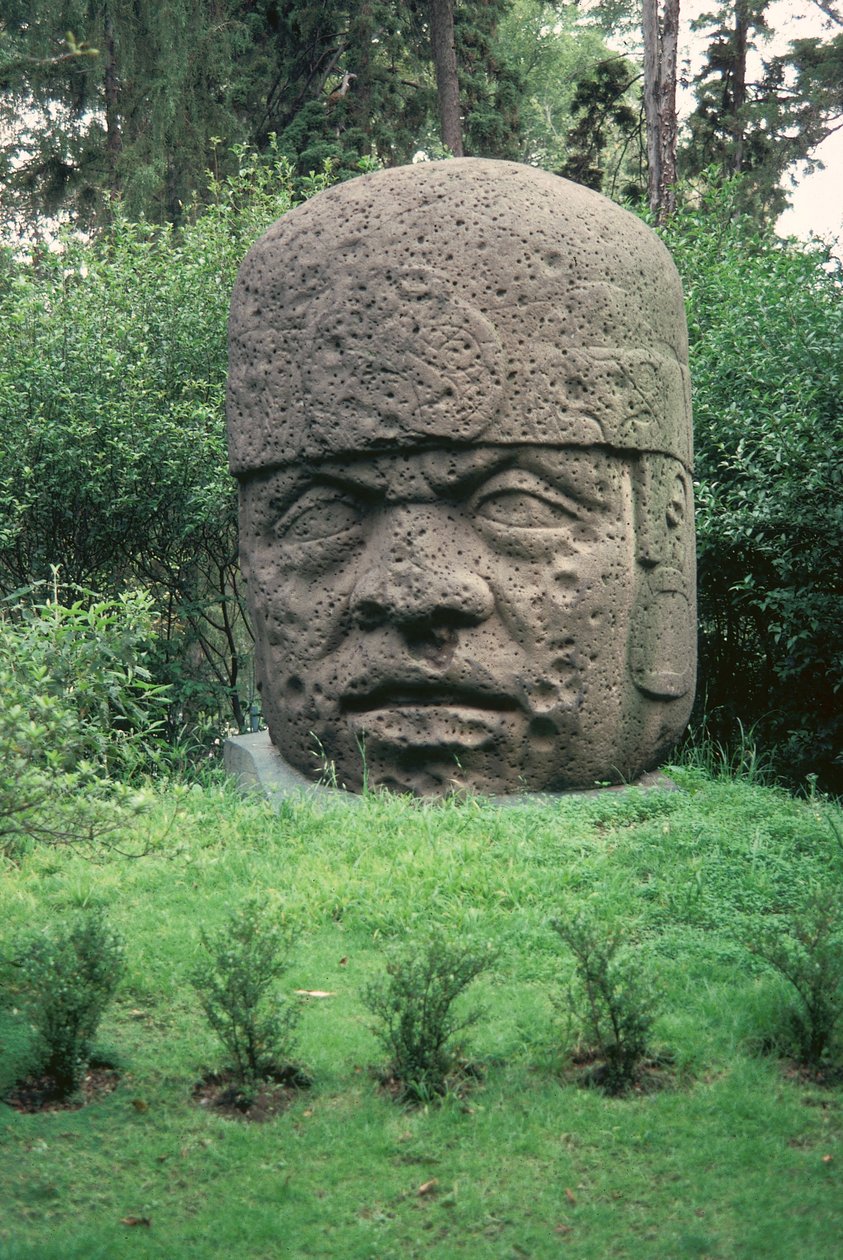Cabeça colossal de Olmec