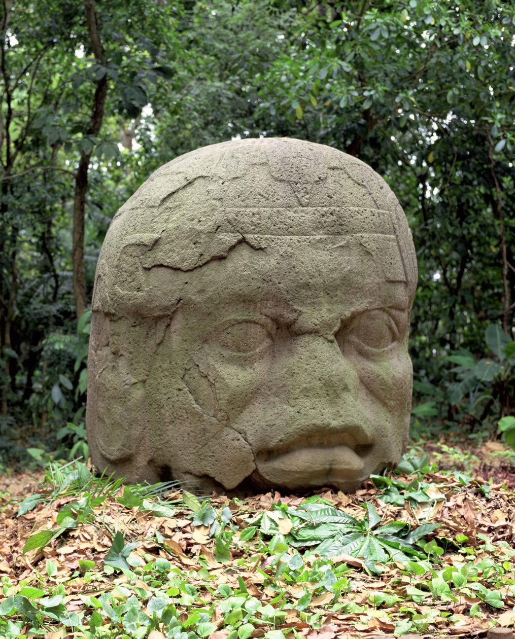 Cabeça colossal 26, período pré-clássico de Olmec