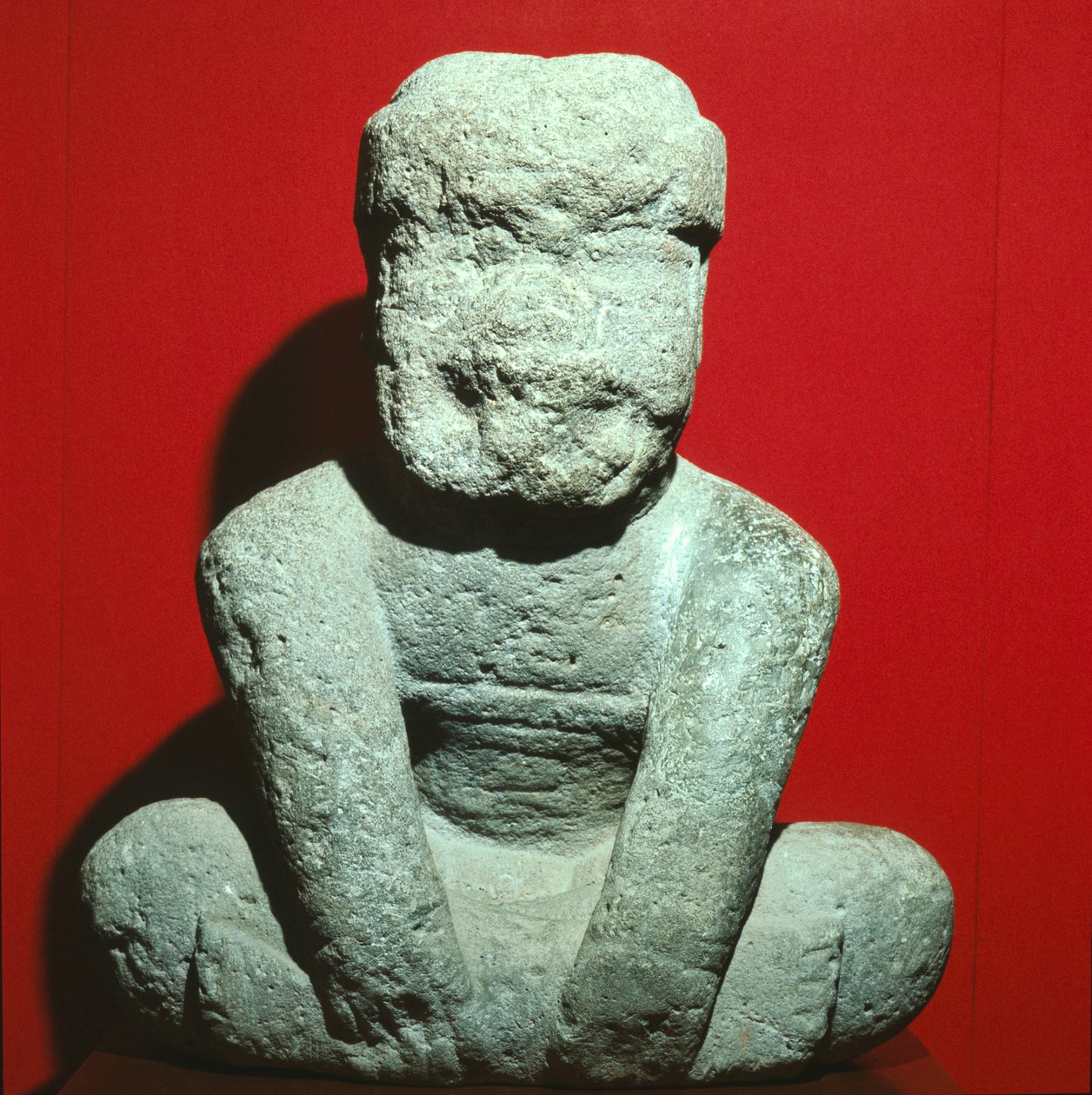 Estátua, Período Pré-Clássico (pedra) de Olmec Olmec
