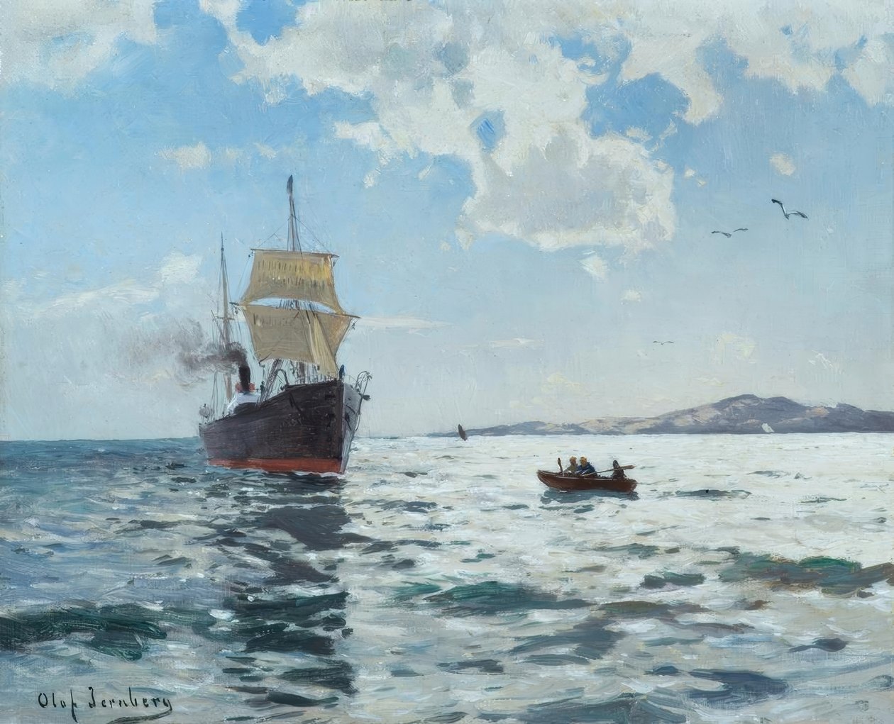 O.Jernberg, Navio Naval de Olof Jernberg