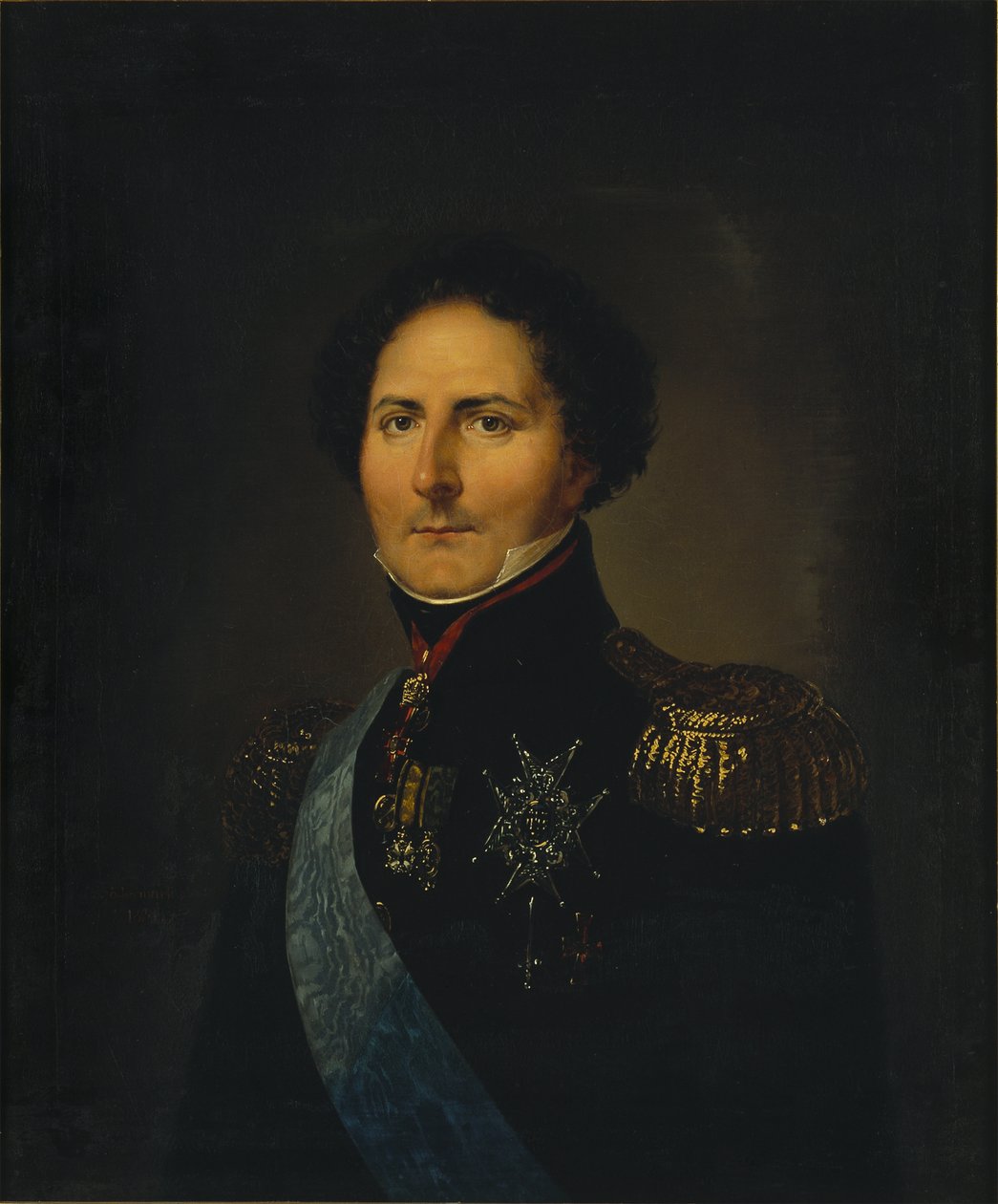Retrato de Carlos XIV João 1763-1844, Rei da Suécia, 1831. de Olof Johan Södermark