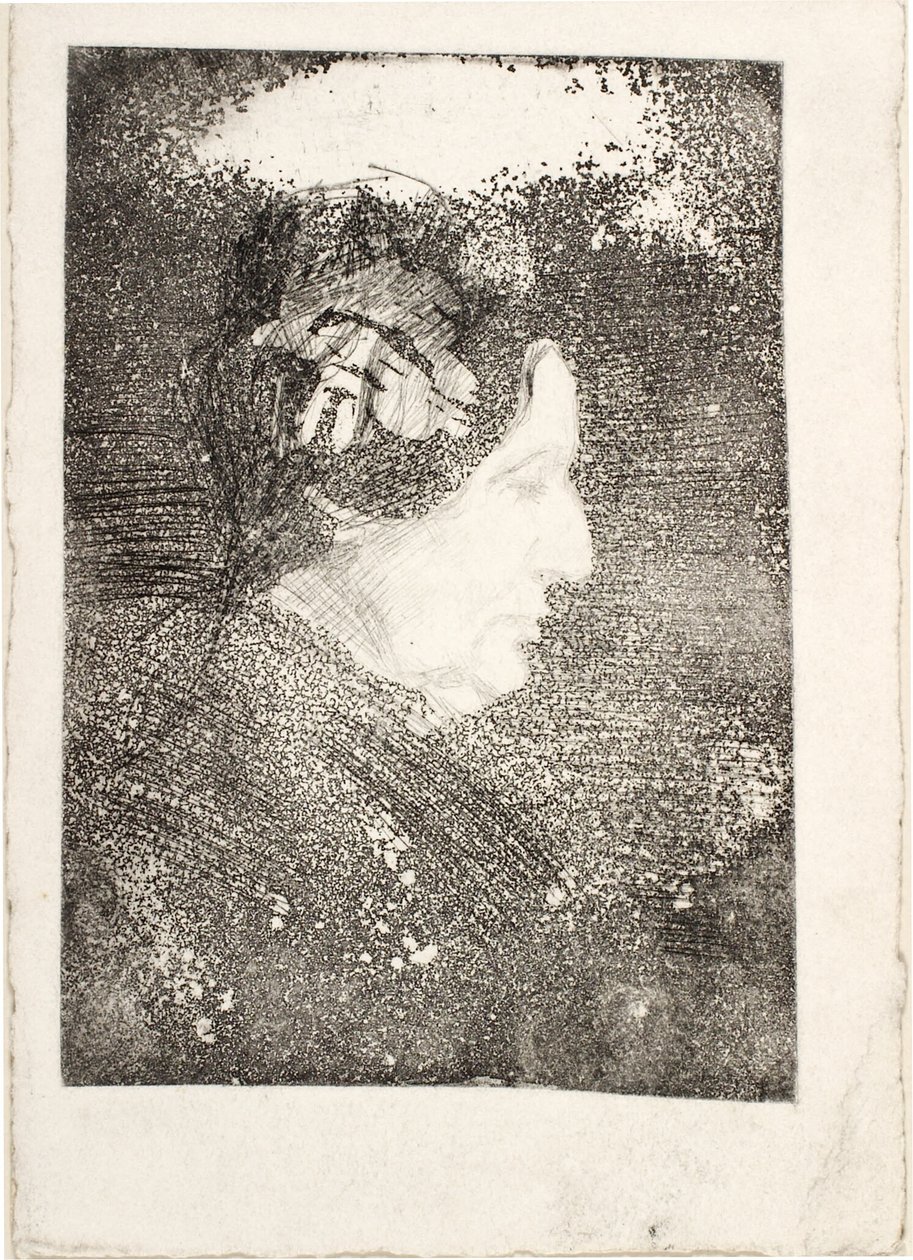 A mãe do artista de Oluf Hartmann