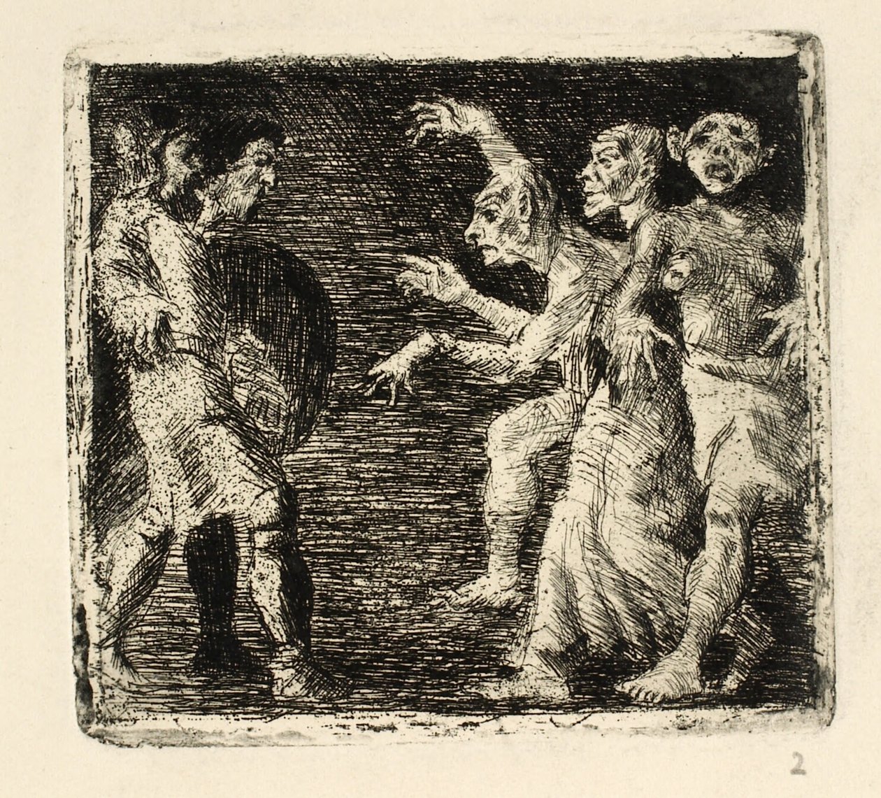 Macbeth e as bruxas de Oluf Hartmann
