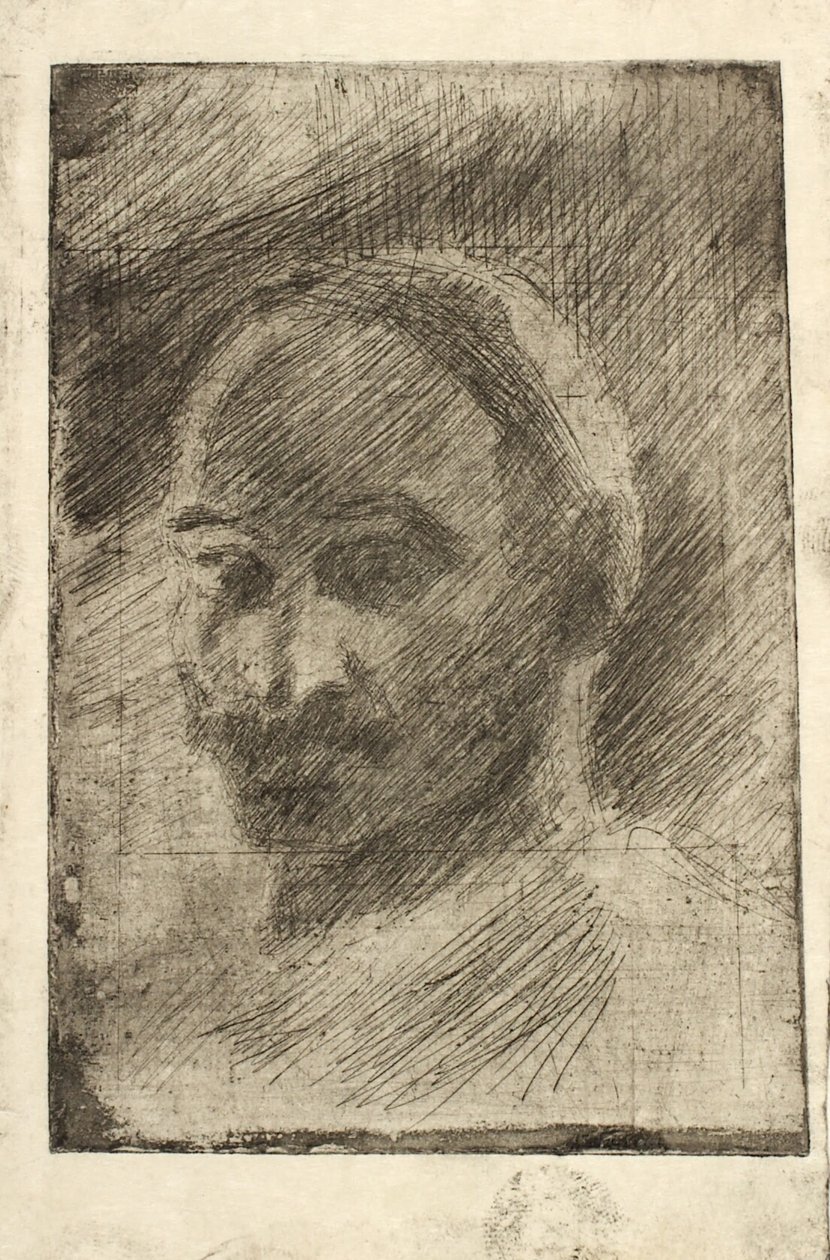 Retrato do pintor Henrik Schouboe de Oluf Hartmann