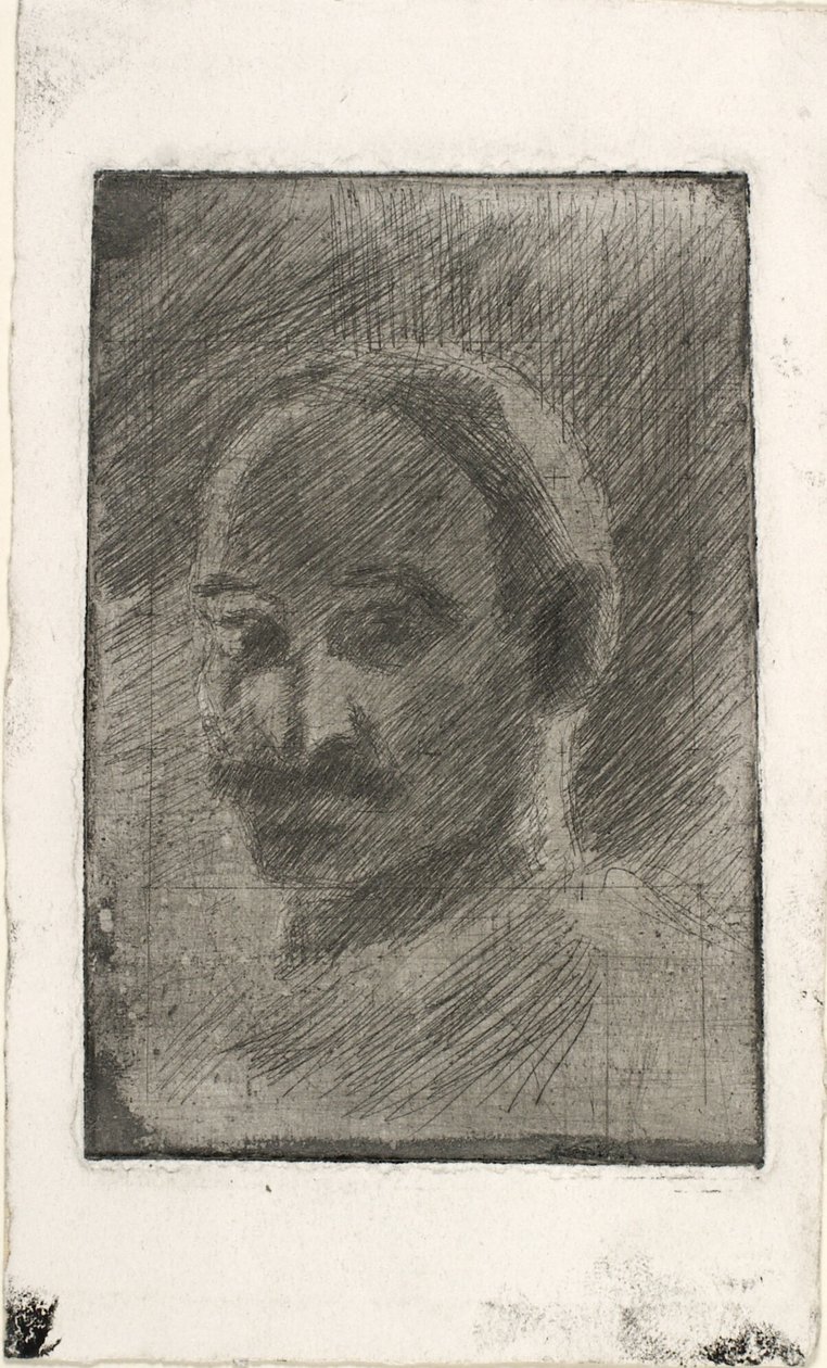 Retrato do pintor Henrik Schouboe de Oluf Hartmann