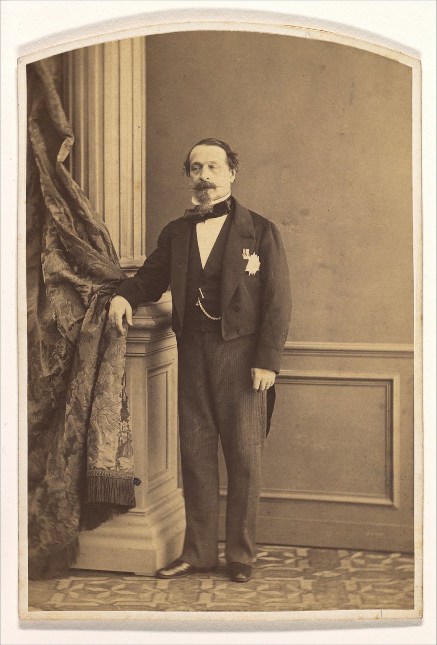 Imperador Napoleão III, março de 1860. de Olympe Aguado
