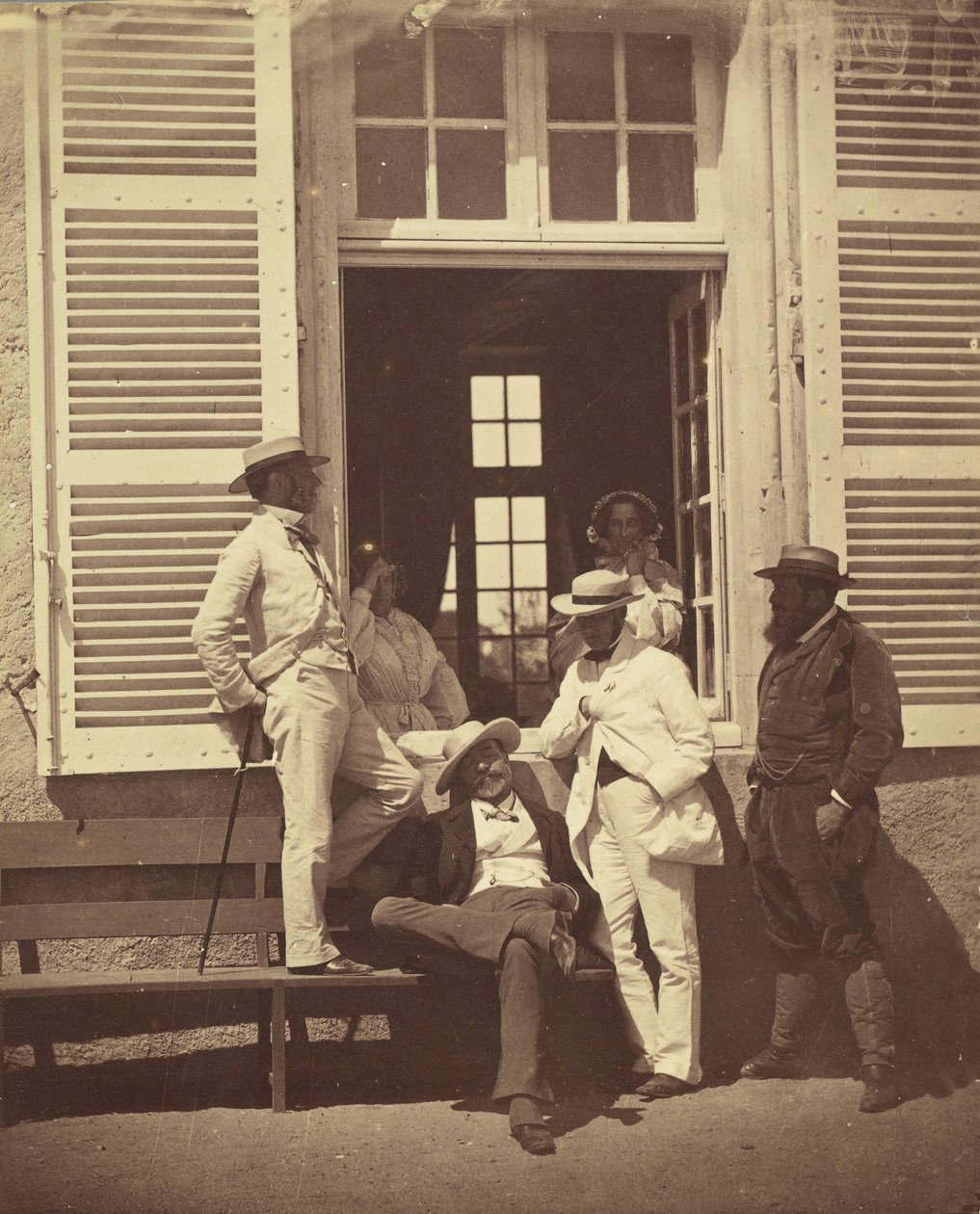 Alguns Familiares de Louis Robert, ca. 1860. de Olympe Aguado