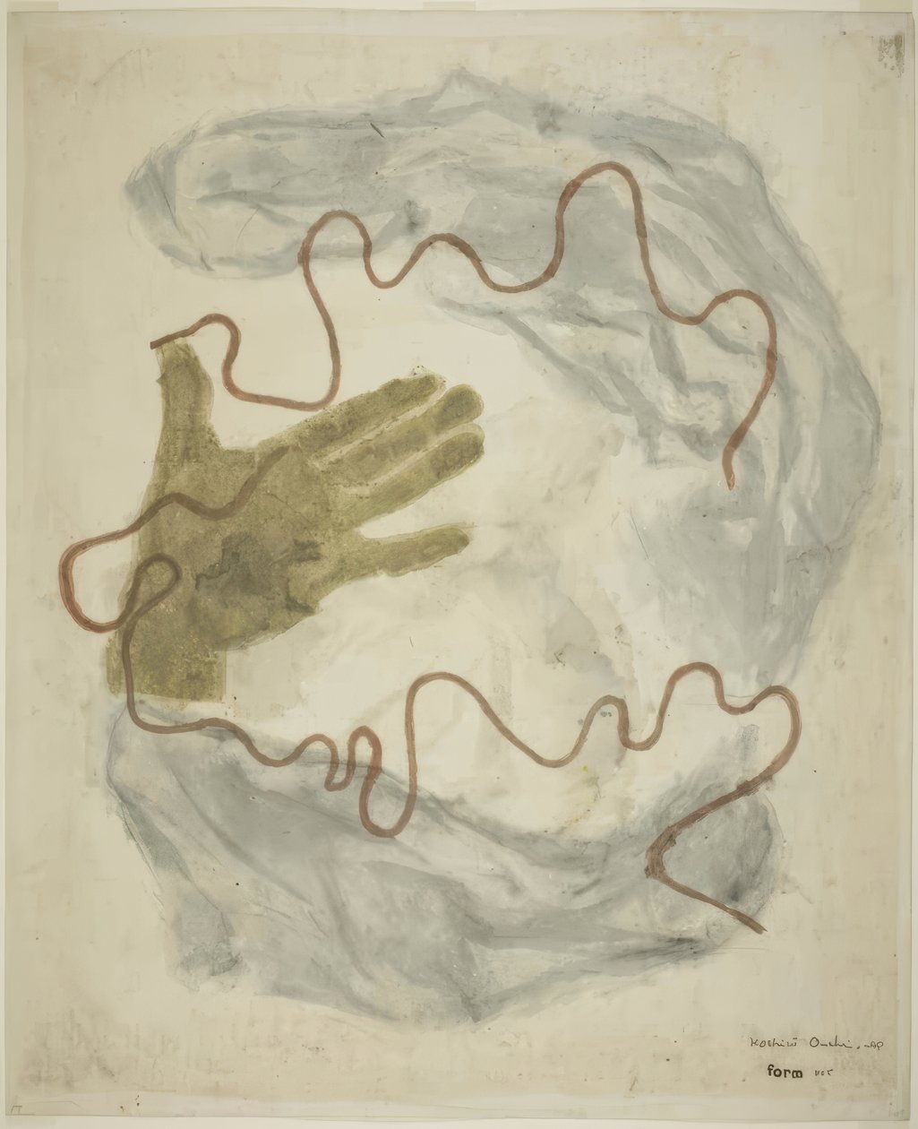 Formulário nº 5: Afeto por coisas sem forma de Onchi Kôshirô