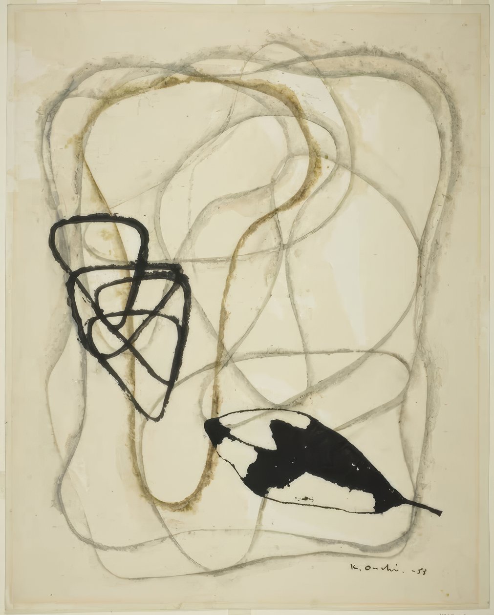 Poema n.º 22: Folha e nuvens de Onchi Kôshirô