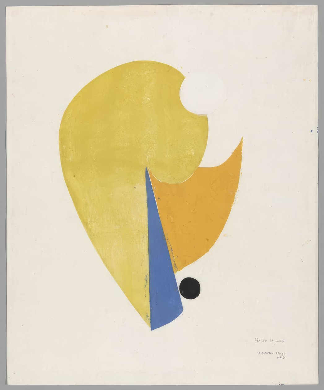 Yellow Flower (Flor Amarela) de Onchi Kôshirô