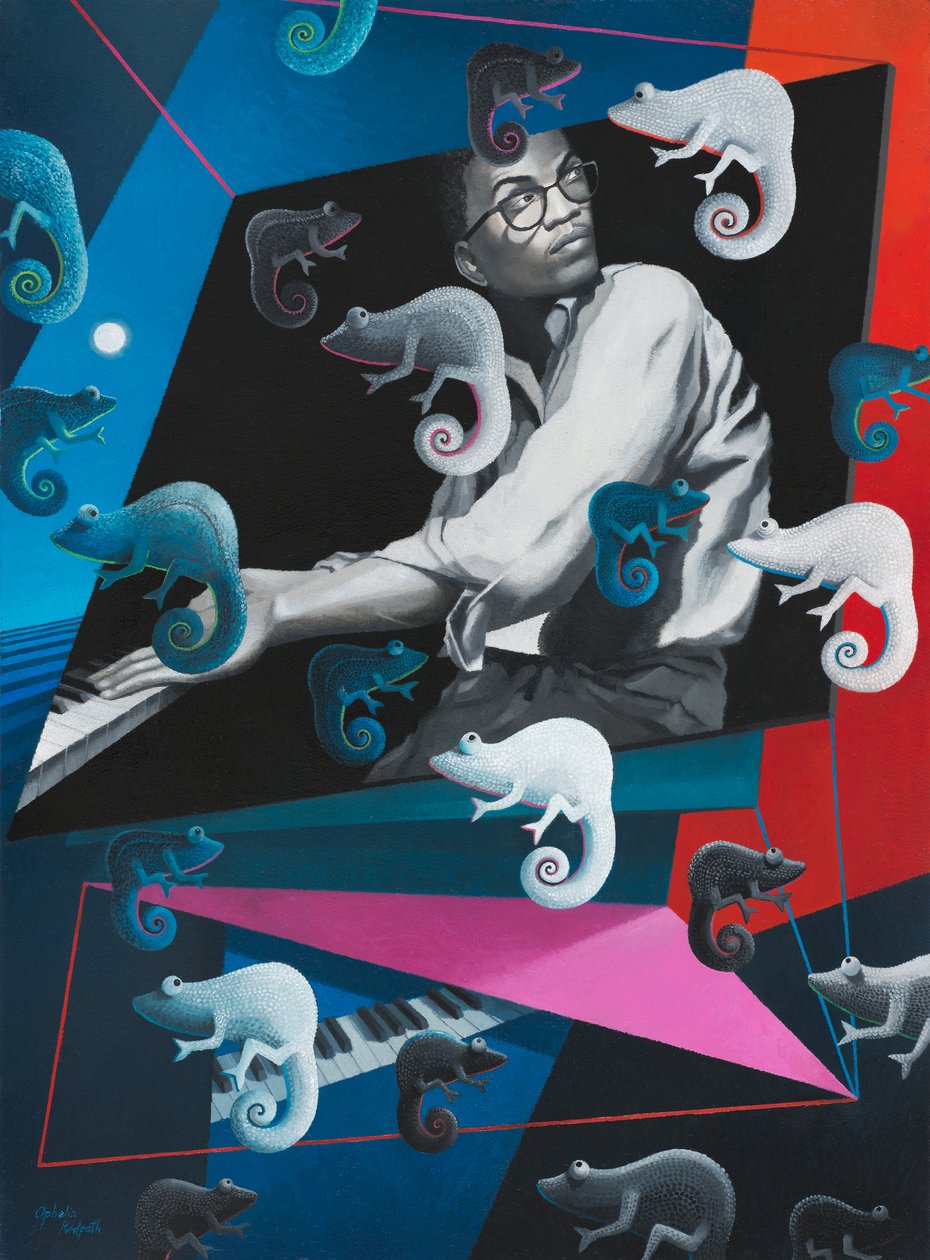 Camaleão de Ophelia Redpath