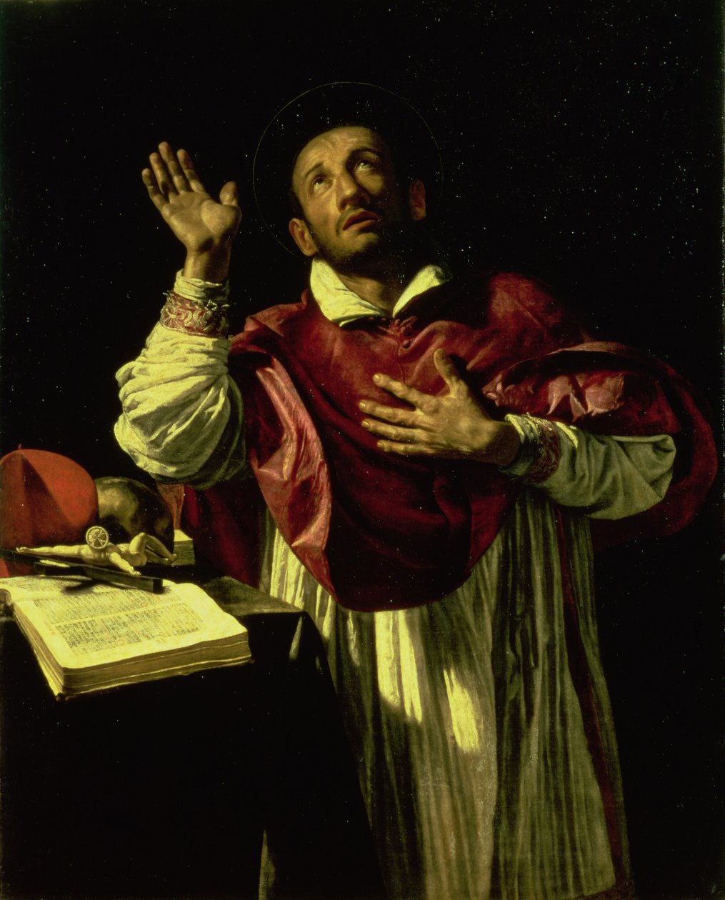 São Carlo Borromeo, c.1610 de Orazio Borgianni