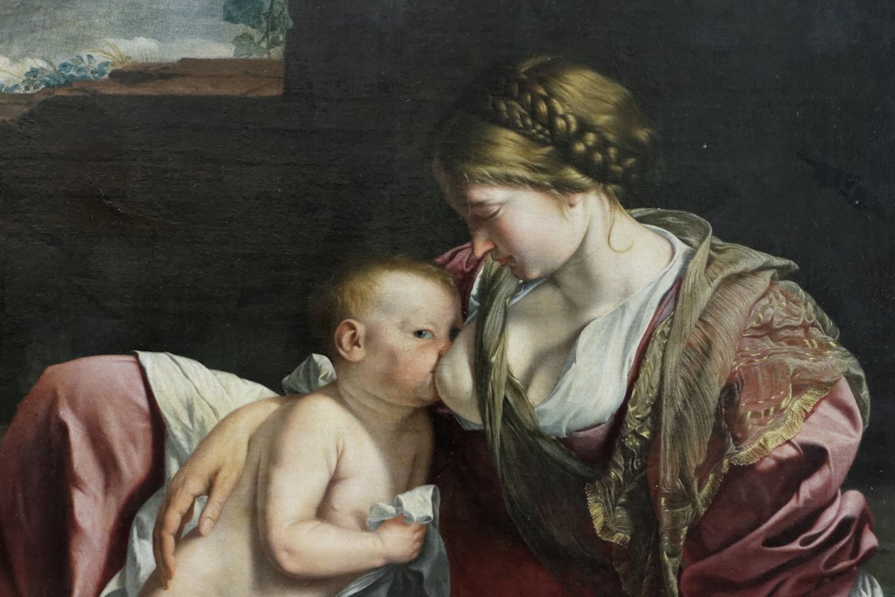 Descanse na fuga para o Egito de Orazio Gentileschi