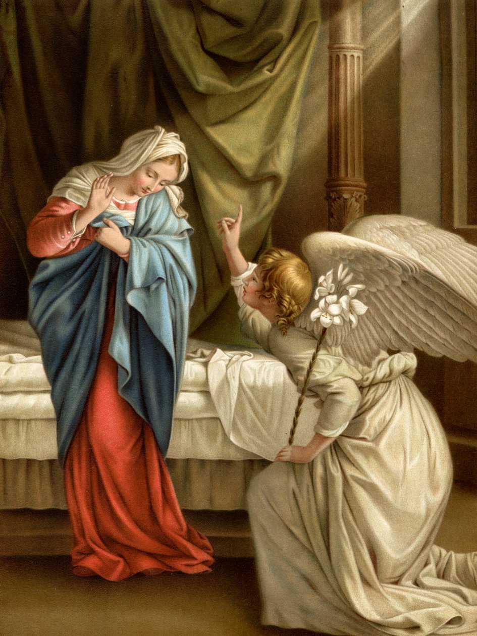 A Anunciação de Orazio Gentileschi