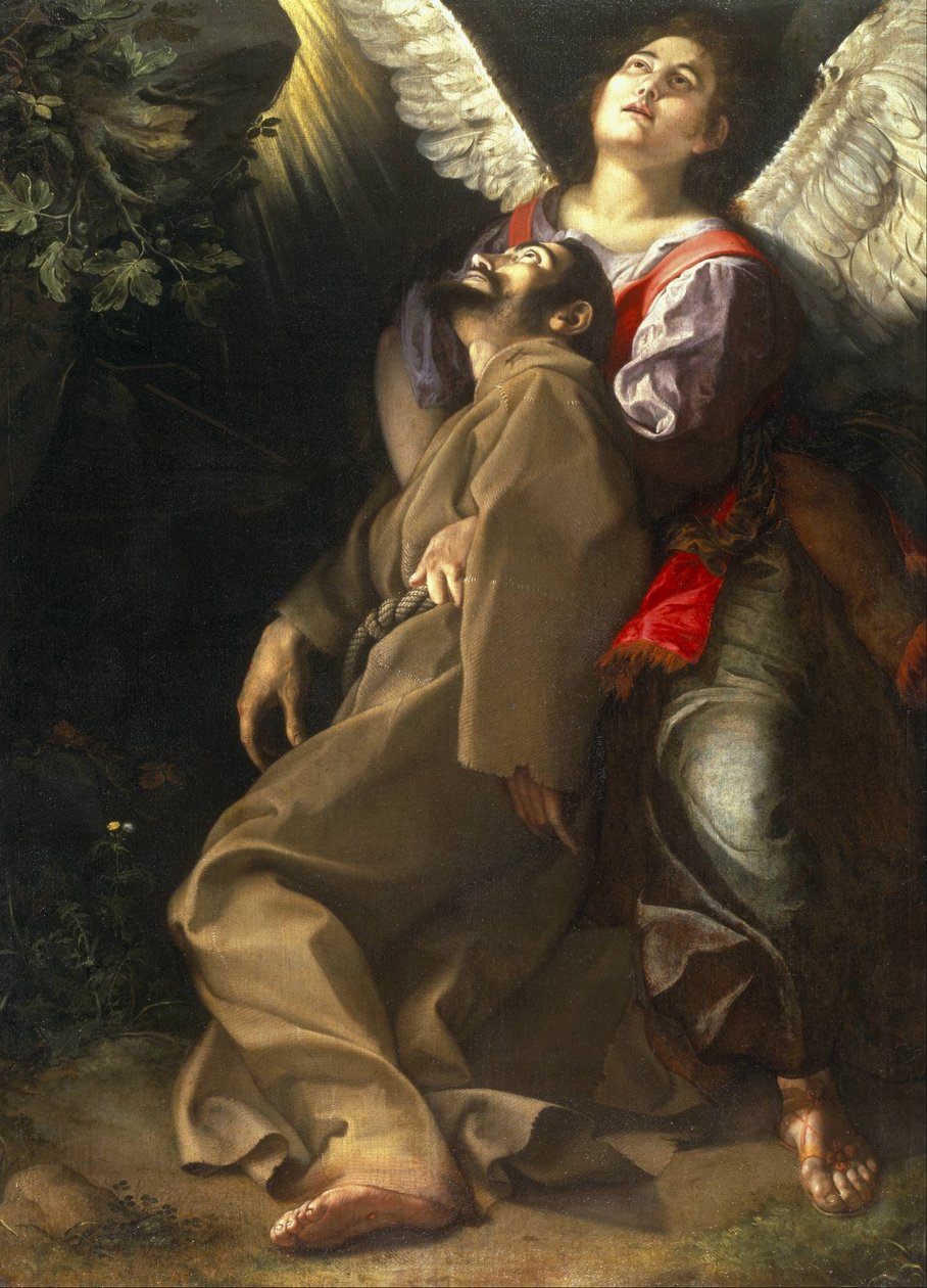 A estigmatização de São Francisco de Orazio Gentileschi
